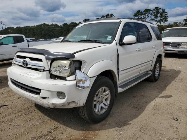 5TDZT38A45S246504 - 2005 TOYOTA SEQUOIA LIMITED WHITE photo 2