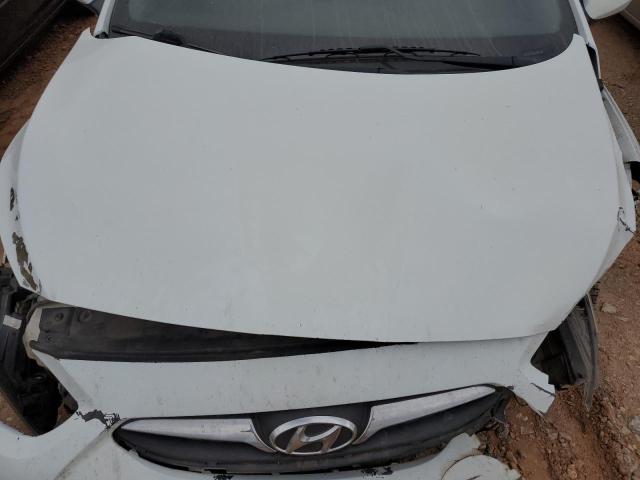 KMHCT5AE9DU066570 - 2013 HYUNDAI ACCENT GLS WHITE photo 11