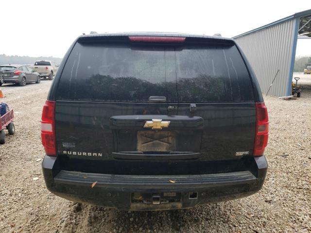 1GNFC16027R365615 - 2007 CHEVROLET SUBURBAN C1500 BLACK photo 6