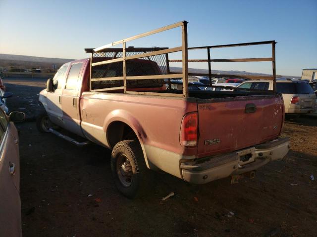 1FTSW31P93ED72531 - 2003 FORD F350 SRW SUPER DUTY RED photo 2