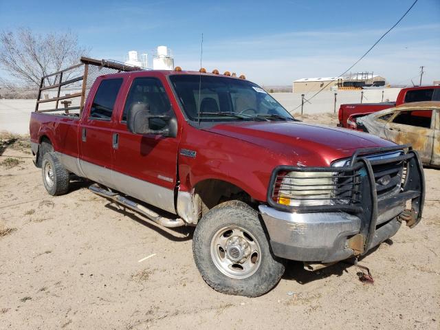 1FTSW31P93ED72531 - 2003 FORD F350 SRW SUPER DUTY RED photo 4