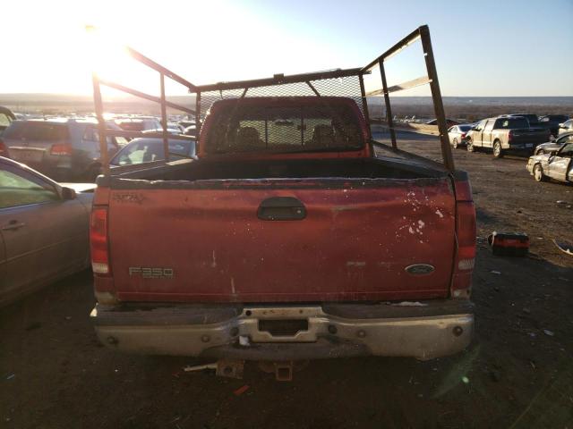 1FTSW31P93ED72531 - 2003 FORD F350 SRW SUPER DUTY RED photo 6