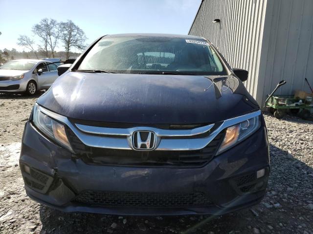 5FNRL6H28LB072481 - 2020 HONDA ODYSSEY LX BLUE photo 5