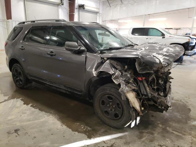 1FM5K8AR4DGC21069 - 2013 FORD EXPLORER POLICE INTERCEPTOR 灰色 照片 4