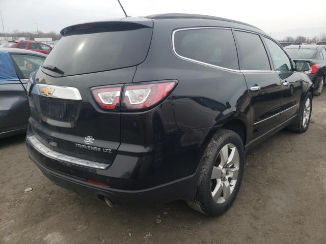 1GNKRLKD4DJ127776 - 2013 CHEVROLET TRAVERSE LTZ BLACK photo 3