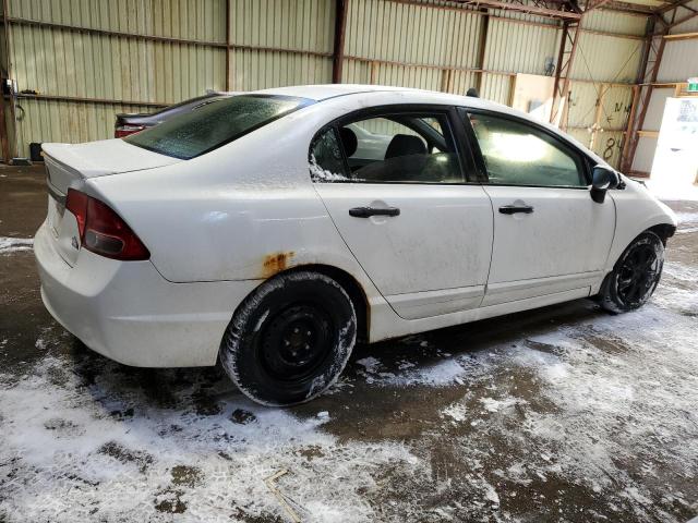 2HGFA16279H110236 - 2009 HONDA CIVIC DX WHITE photo 3