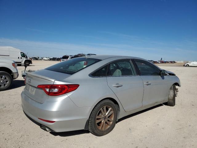 5NPE24AF8FH156230 - 2015 HYUNDAI SONATA SE SILVER photo 3