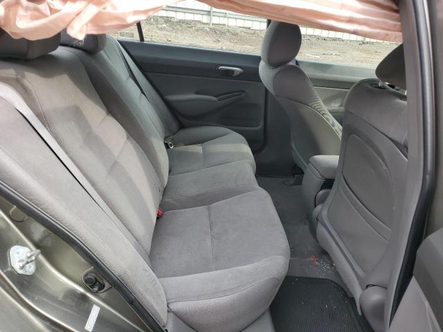 1HGFA16536L039805 - 2006 HONDA CIVIC LX SILVER photo 10