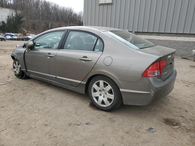 1HGFA16536L039805 - 2006 HONDA CIVIC LX SILVER photo 2