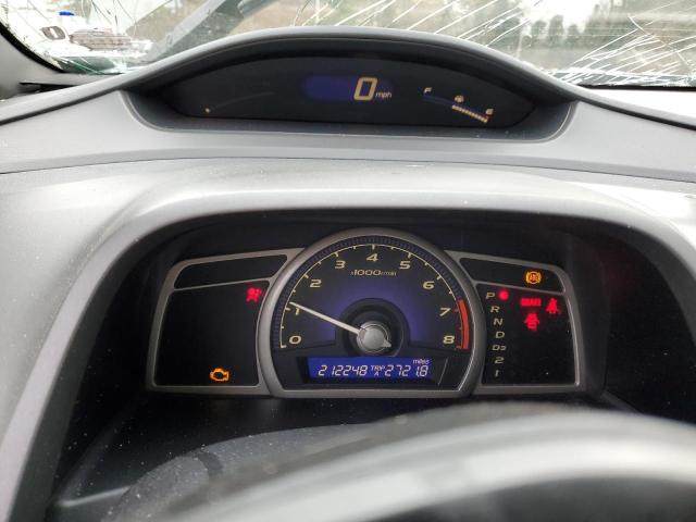 1HGFA16536L039805 - 2006 HONDA CIVIC LX SILVER photo 9