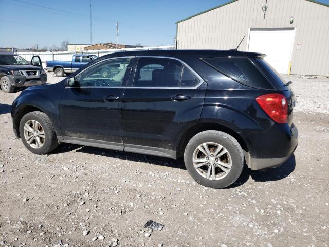 2GNALBEK4D6321061 - 2013 CHEVROLET EQUINOX LS BLACK photo 2