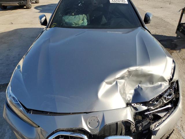 WBA63AV07NFM93628 - 2022 BMW 430I GRAN COUPE GRAY photo 11