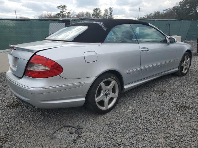 WDBTK72F97T084876 - 2007 MERCEDES-BENZ CLK 550 SILVER photo 3