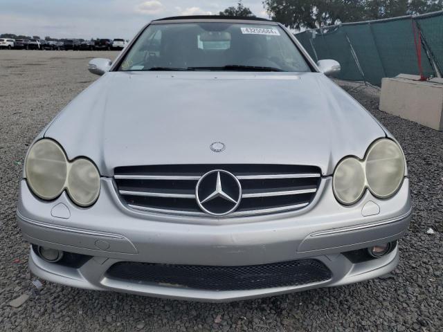 WDBTK72F97T084876 - 2007 MERCEDES-BENZ CLK 550 SILVER photo 5