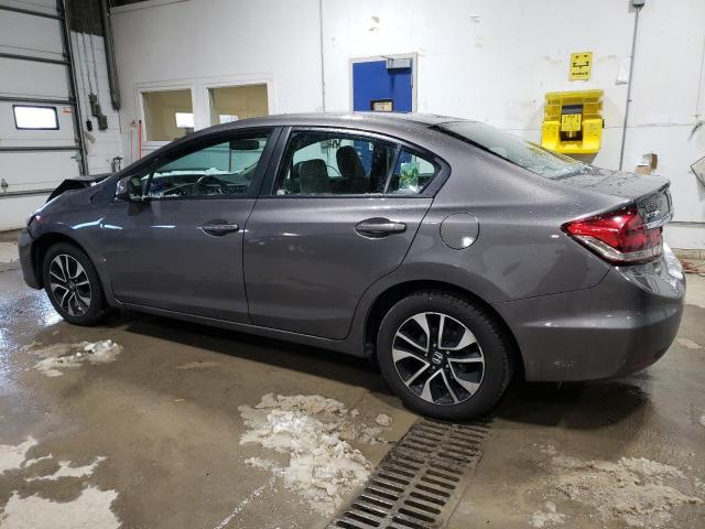 19XFB2F87DE050422 - 2013 HONDA CIVIC EX GRAY photo 2