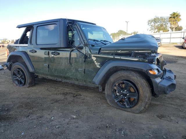 1C4HJXDG4PW616792 - 2023 JEEP WRANGLER SPORT GREEN photo 4