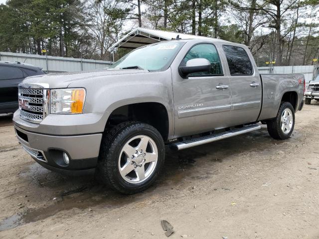 1GT125E83DF131128 - 2013 GMC SIERRA K2500 DENALI GRAY photo 1