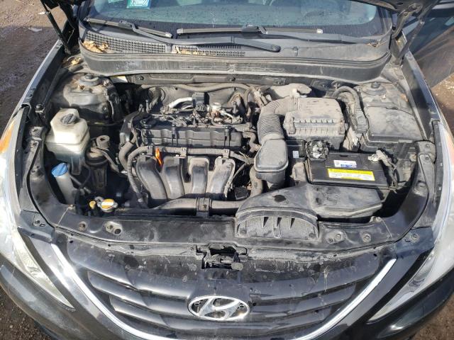 5NPEB4AC8BH119551 - 2011 HYUNDAI SONATA GLS BLACK photo 11