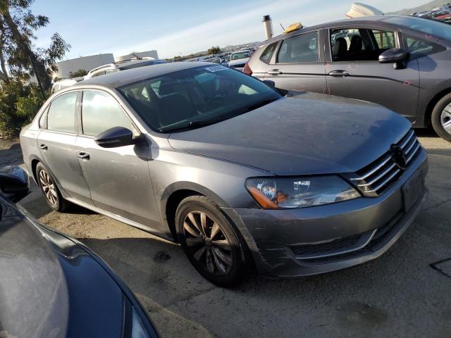 1VWAP7A31CC055994 - 2012 VOLKSWAGEN PASSAT S GRAY photo 4