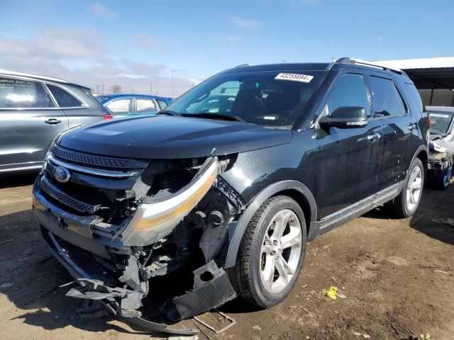 1FM5K7F80DGC20527 - 2013 FORD EXPLORER LIMITED BLACK photo 1