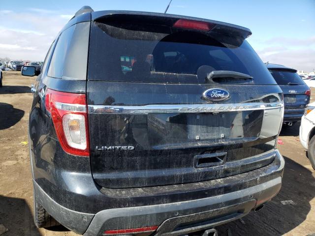 1FM5K7F80DGC20527 - 2013 FORD EXPLORER LIMITED BLACK photo 6