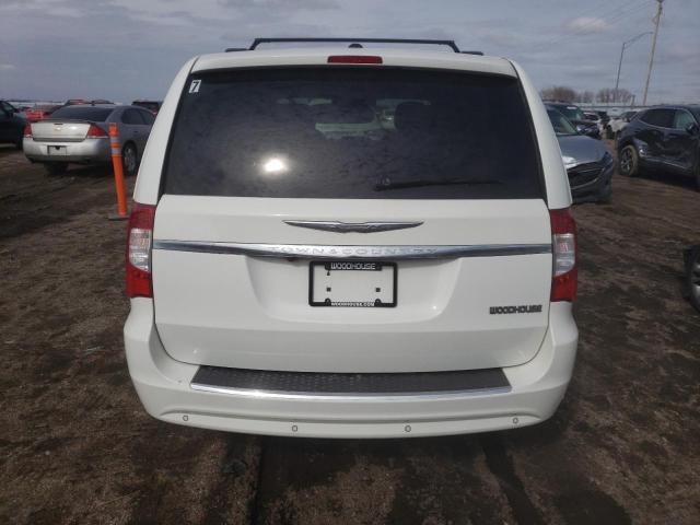 2A4RR8DG1BR704021 - 2011 CHRYSLER TOWN & COU TOURING L WHITE photo 6