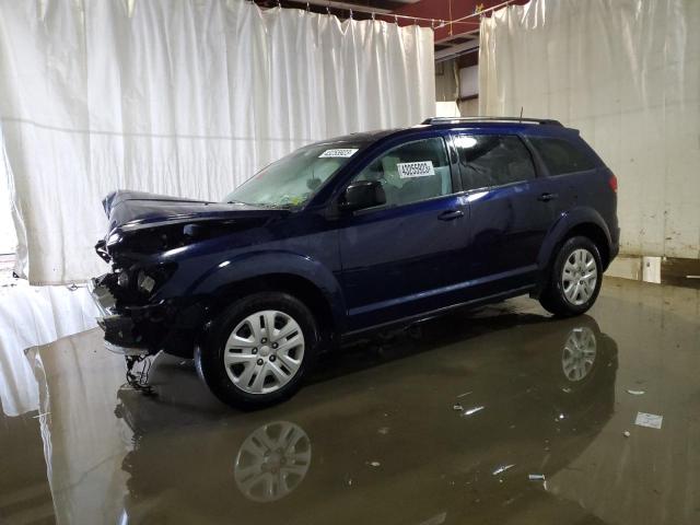 3C4PDCAB2JT495746 - 2018 DODGE JOURNEY SE BLUE photo 1