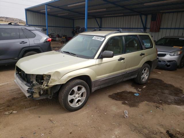 JF1SG65663H752852 - 2003 SUBARU FORESTER 2.5XS მწვანე ფოტო 1