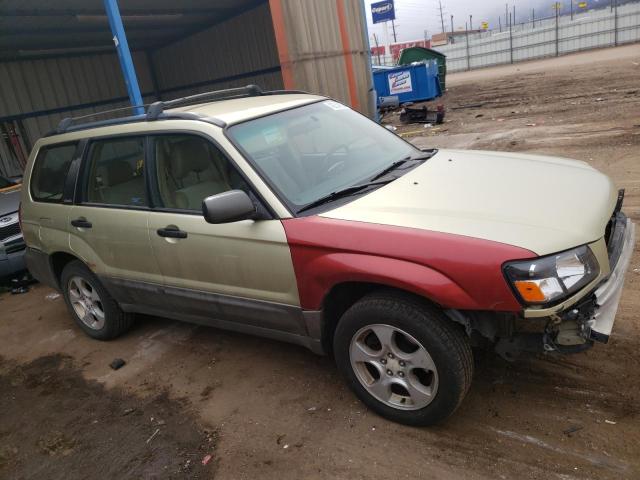 JF1SG65663H752852 - 2003 SUBARU FORESTER 2.5XS მწვანე ფოტო 4