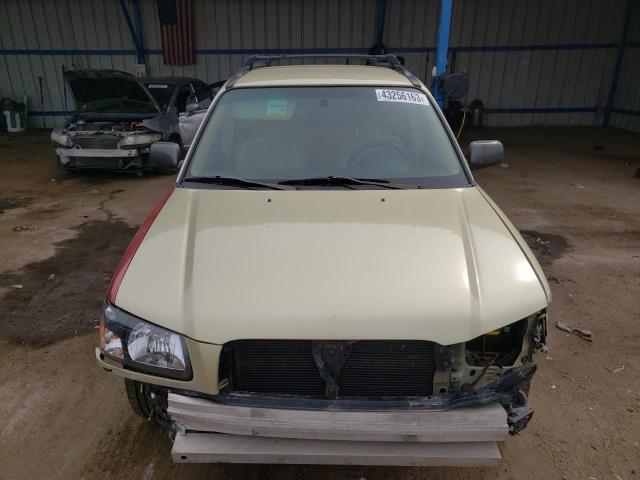 JF1SG65663H752852 - 2003 SUBARU FORESTER 2.5XS მწვანე ფოტო 5