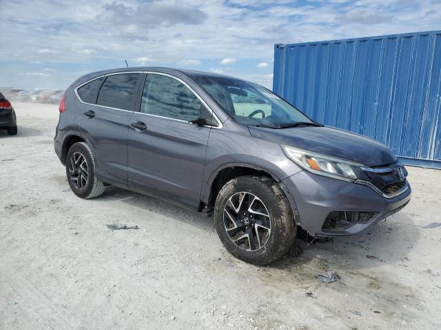 2HKRM3H45GH563823 - 2016 HONDA CR-V SE GRAY photo 4