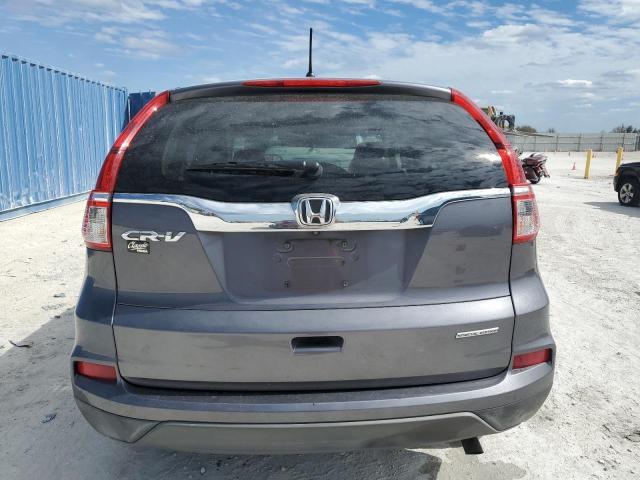 2HKRM3H45GH563823 - 2016 HONDA CR-V SE GRAY photo 6