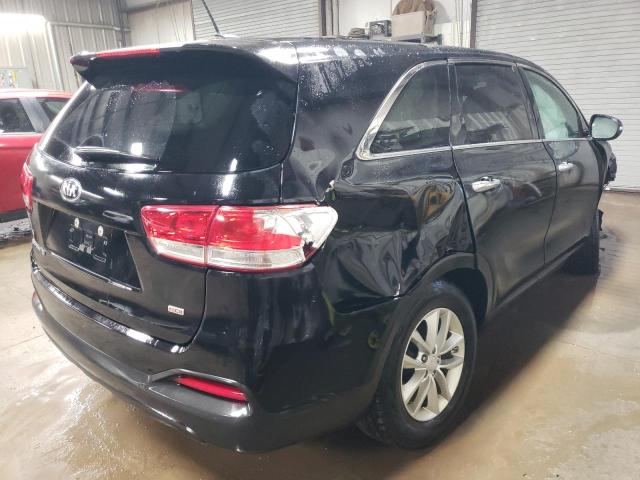 5XYPG4A32JG423930 - 2018 KIA SORENTO LX BLACK photo 3