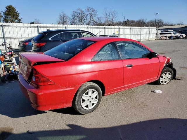 1HGEM22134L081769 - 2004 HONDA CIVIC DX VP Qırmızı foto 3