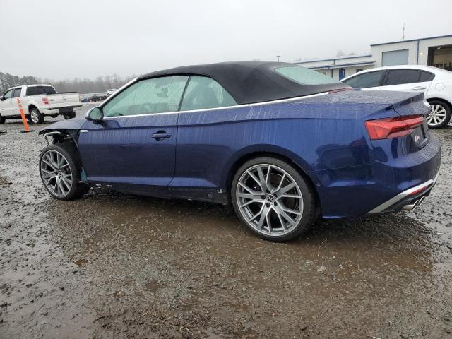 WAUY4GF5XMN005103 - 2021 AUDI S5 PRESTIGE BLUE photo 2