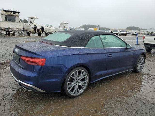 WAUY4GF5XMN005103 - 2021 AUDI S5 PRESTIGE BLUE photo 3