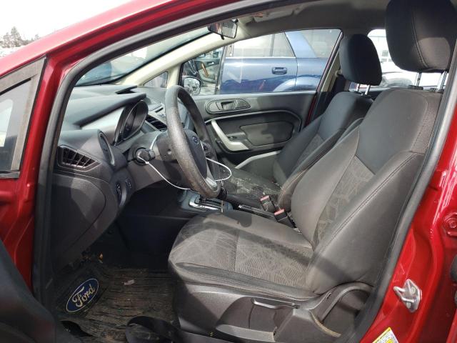 3FADP4EJ4CM145538 - 2012 FORD FIESTA SE RED photo 7