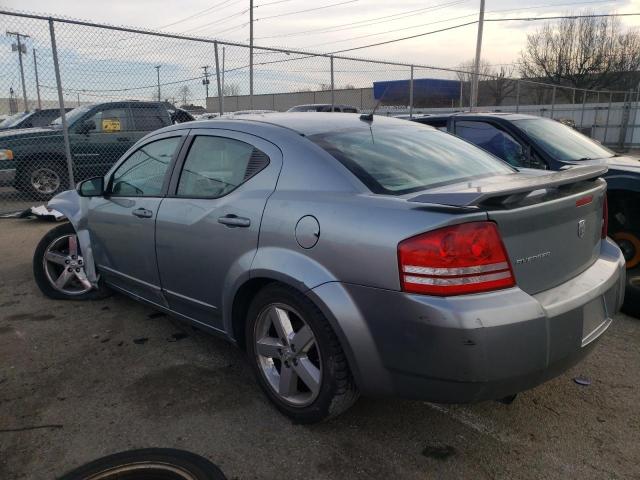 1B3LC76M58N163332 - 2008 DODGE AVENGER R/T SILVER photo 2