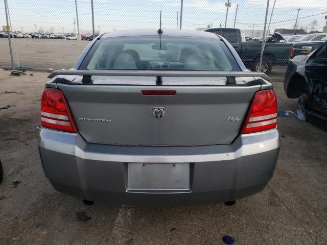 1B3LC76M58N163332 - 2008 DODGE AVENGER R/T SILVER photo 6