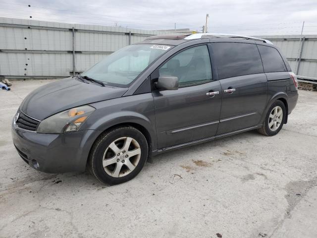 5N1BV28U27N141867 - 2007 NISSAN QUEST S GRAY photo 1