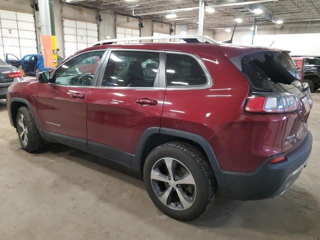 1C4PJMDX0KD409458 - 2019 JEEP CHEROKEE LIMITED RED photo 2