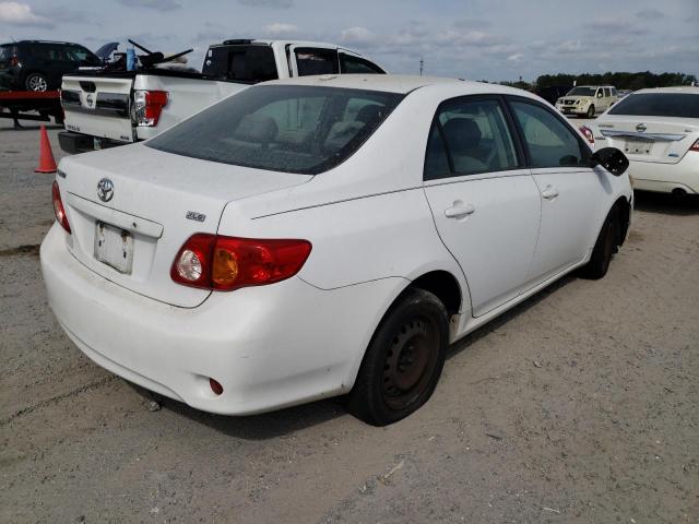 1NXBU40E19Z023353 - 2009 TOYOTA COROLLA BASE WHITE photo 3