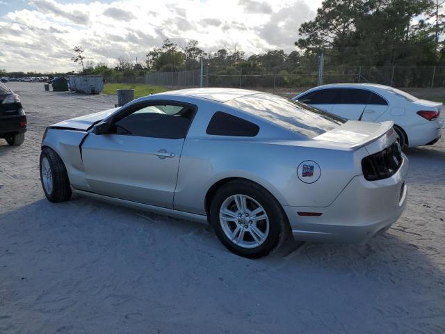 1ZVBP8AM7D5250796 - 2013 FORD MUSTANG SILVER photo 2