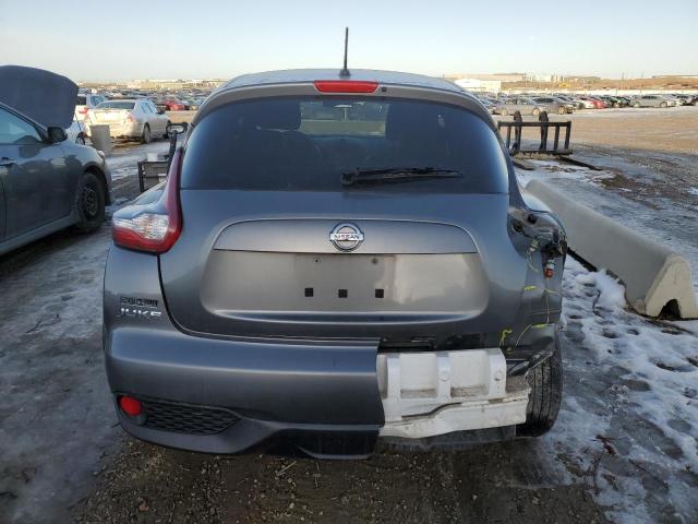 JN8AF5MV2GT653853 - 2016 NISSAN JUKE S GRAY photo 6