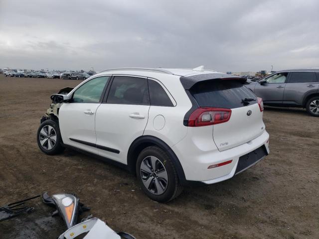 KNDCB3LC3J5204987 - 2018 KIA NIRO FE WHITE photo 2