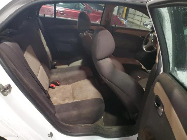 1G1ZC5E16BF225416 - 2011 CHEVROLET MALIBU 1LT WHITE photo 10