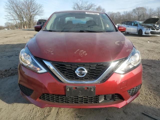 3N1AB7AP9KY394743 - 2019 NISSAN SENTRA S RED photo 5