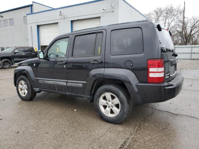 1J4PN2GK4BW557264 - 2011 JEEP LIBERTY SPORT BLACK photo 2