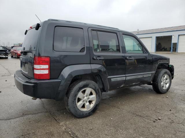 1J4PN2GK4BW557264 - 2011 JEEP LIBERTY SPORT BLACK photo 3