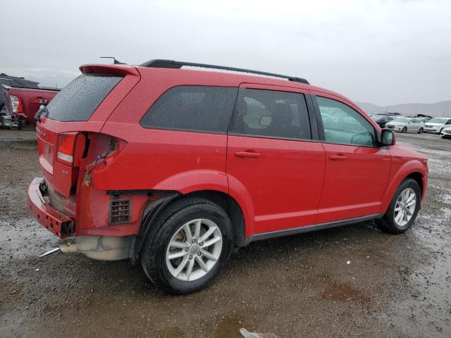 3C4PDCBBXDT587836 - 2013 DODGE JOURNEY SXT RED photo 3